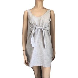 TAVIK +WOMEN’S mini dress low cut on back silvery gray size:S